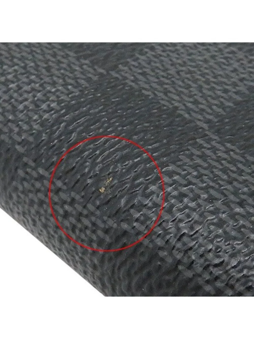 Louis Vuitton Wallet Zippy Vertical Damier Graphite Canvas Silver Zip Around